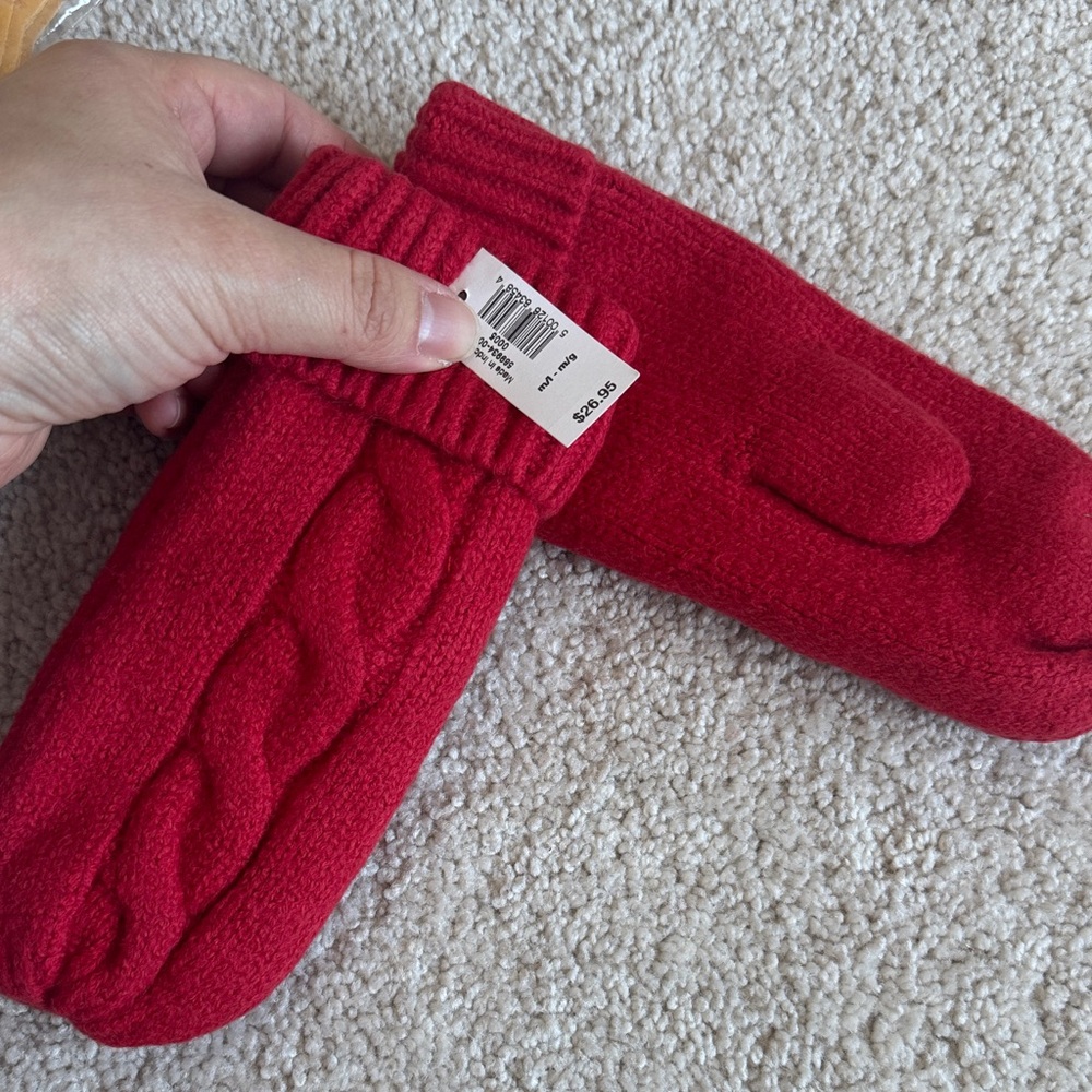 GAP Red Kids Mittens